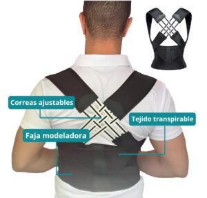 CORRECTOR DE POSTURA 2 EN 1 - POSTURA PERFECTA